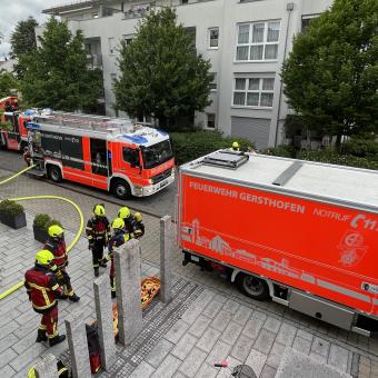 Feuerwehrübung im Paul-Gerhardt-Haus