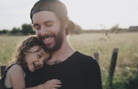Vater mit Tochter